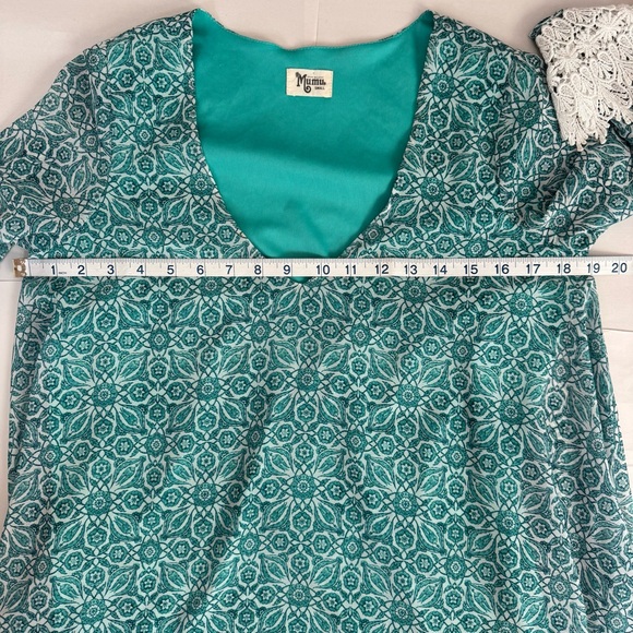 Show Me Your Mumu Portabella Tunic Mini Dress Boho Chiffon Lace Little Lady Lolo - Picture 7 of 11